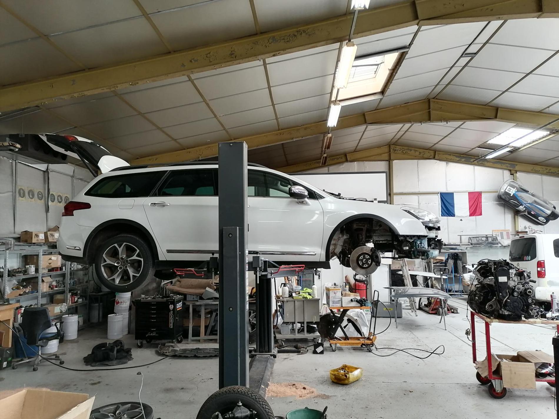 C5 X7, la dernière hydraulique